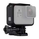PULUZ-ABS-Plastic-Housing-Shell-Frame-Mount-Protective-Case-Cage-with-Pedestal-and-Long-Screw-for-GoPro-HERO(2018)-/7-Black-/6-/5