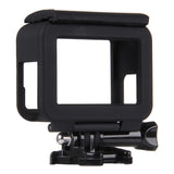 PULUZ-ABS-Plastic-Housing-Shell-Frame-Mount-Protective-Case-Cage-with-Pedestal-and-Long-Screw-for-GoPro-HERO(2018)-/7-Black-/6-/5