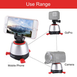 Panoramic-Head-with-Remote-for-Smartphones,-GoPro-and-Action-Cameras