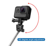 PULUZ-Extendable-Handheld-Selfie-Monopod-for-GoPro,-Insta360,-DJI-and-Other-Action-Cameras,-Length:-22.5-80cm