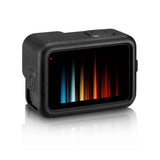 PULUZ-for-GoPro-HERO12-Black-/11-Black-/10-Black-/9-Black-Silicone-Protective-Case-Cover-with-Wrist-Strap-&-Lens-Cover(Black)