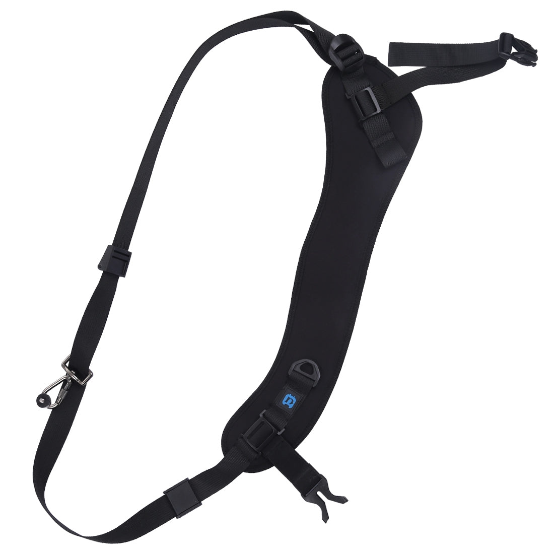 PULUZ-Quick-Release-Anti-Slip-Soft-Pad-Nylon-Breathable-Curved-Camera-Strap-with-Metal-Hook-for-SLR-/-DSLR-Cameras