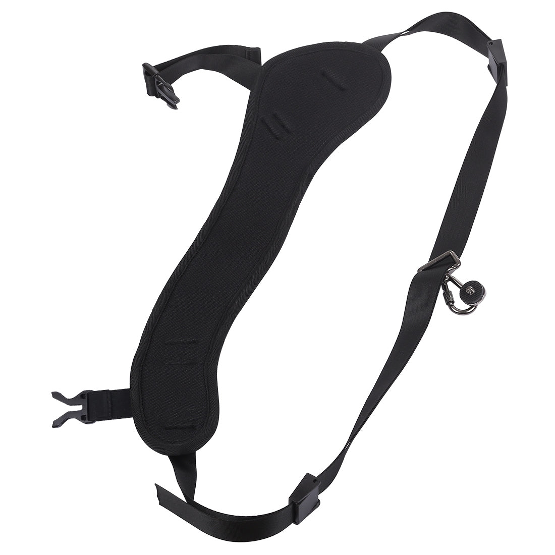 PULUZ-Quick-Release-Anti-Slip-Soft-Pad-Nylon-Breathable-Curved-Camera-Strap-with-Metal-Hook-for-SLR-/-DSLR-Cameras