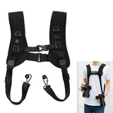 PULUZ-Quick-Release-Double-Shoulder-Harness-Soft-Pad-Decompression-Foam-Strap-Belt-for-DSLR-Digital-Cameras