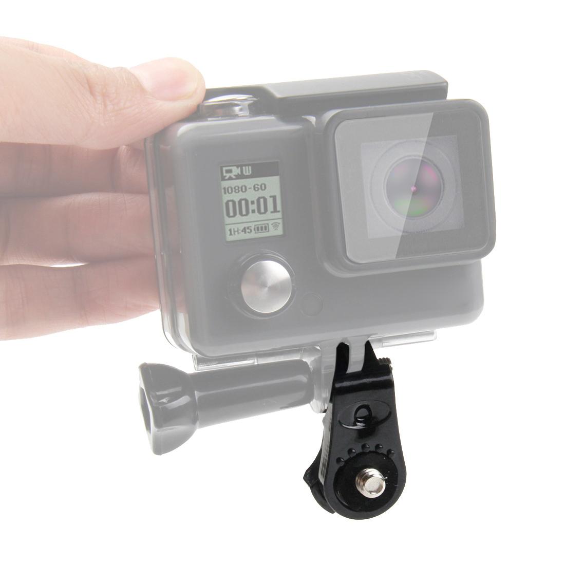 PULUZ-Screw-Tripod-Mount-Connecting-Adapter-for-GoPro,-Insta360,-DJI-and-Other-Action-Cameras(Black)