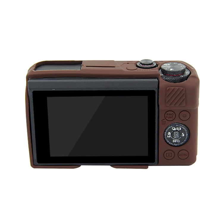 PULUZ-Soft-Silicone-Protective-Case-for-Canon-EOS-G7-X-Mark-II(Coffee)