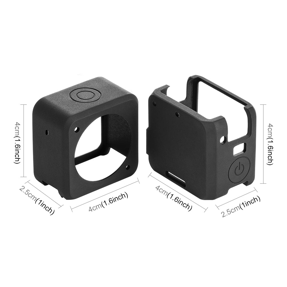 PULUZ-Split-Silicone-Protective-Case-for-DJI-Action-2(Black)