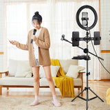 PULUZ-Standard-Version-Live-Tripod-Sound-Card-Tray,-Size:-16.5-x-22cm-(Black)