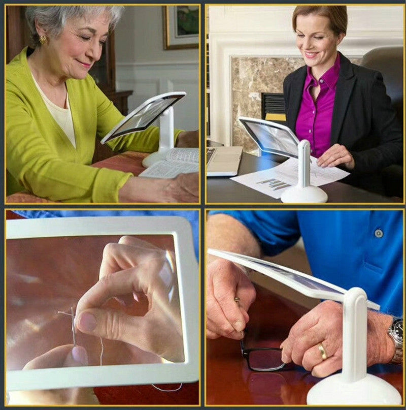 Reading-Brighter-Viewer-LED-Large-Screen-3X-Magnifier-with-White-Light-360-Degree-Rotation-Hands-Free-Desktop-Magnifier