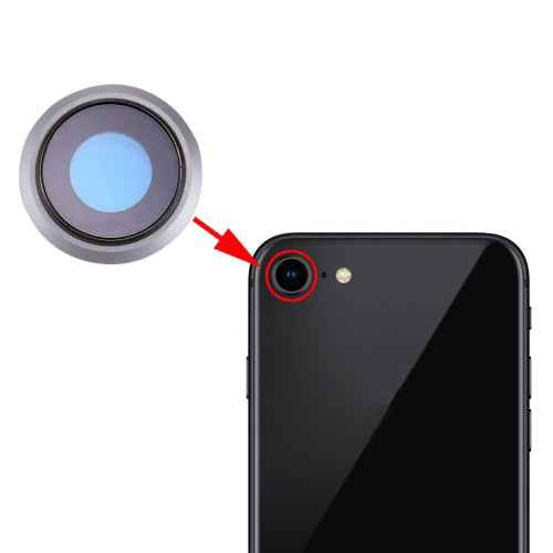 Rear-Camera-Lens-Ring-for-iPhone-8(Silver)