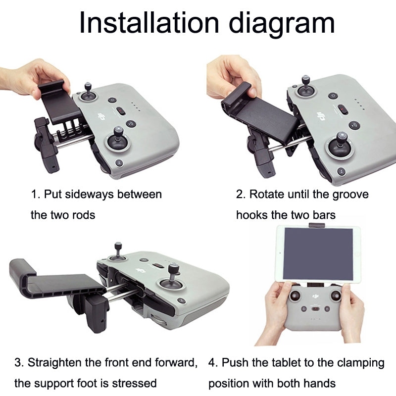 Remote-Control-Tablet-Extension-Bracket-For-DJI-Mavic-3-/-Air-2-/-Air-2S-/-Mini-2,-Style:-Small