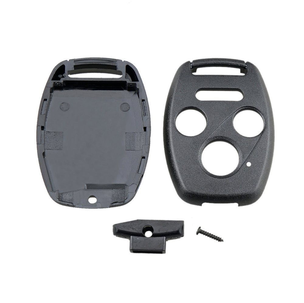 Replacement-Non-embryo-Car-Key-Case-for-HONDA-3-+-1-Button-Car-Keys,-without-Battery