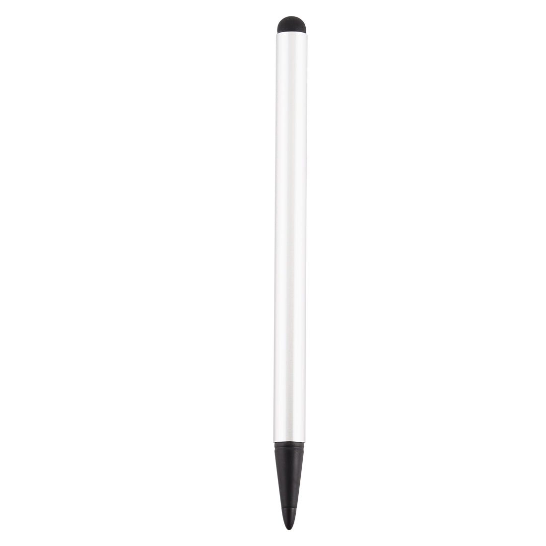 Resistive-Capacitive-Touch-Screen-Precision-Touch-Double-Tip-Stylus-Pen(Silver)