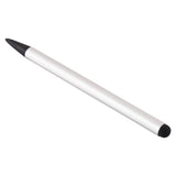 Resistive-Capacitive-Touch-Screen-Precision-Touch-Double-Tip-Stylus-Pen(Silver)