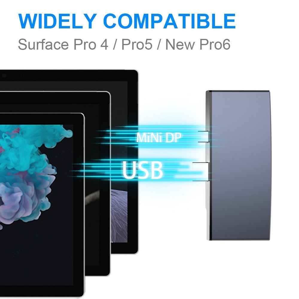 Rocketek-SUR758-6-in-1-USB-3.0-/-4K-HDMI-/-SD-/-TF-HUB-Adapter