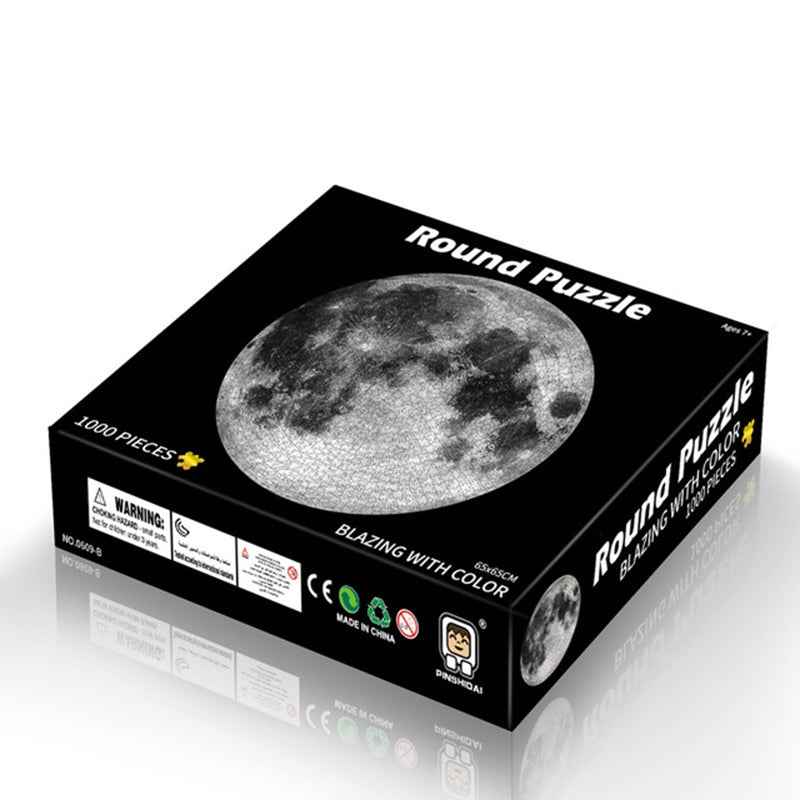 Round-Puzzle-Cartoon-Plane-Puzzle-Jigsaw-Toy-1000-PCS(Moon)