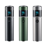 S-1090-IPX7-Waterproof-8D-Portable-LED-Digital-Display-Round-Electric-Shaver(Black)