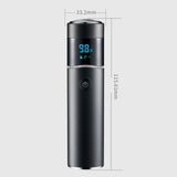 S-1090-IPX7-Waterproof-8D-Portable-LED-Digital-Display-Round-Electric-Shaver(Black)
