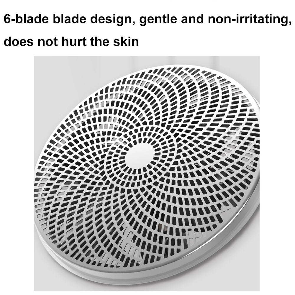 S-1090-IPX7-Waterproof-8D-Portable-LED-Digital-Display-Round-Electric-Shaver(Black)