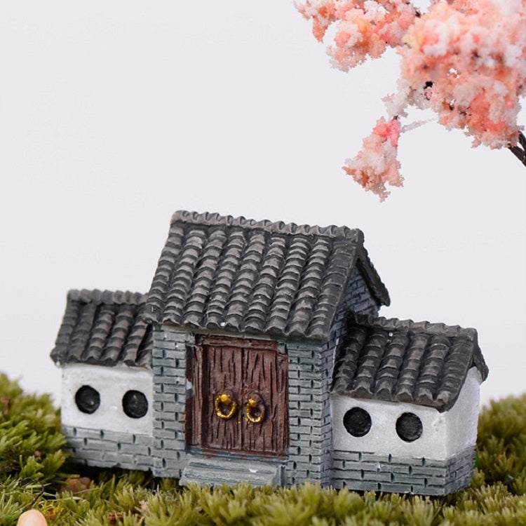 Sand-Table-Model-Micro-Landscape-Decoration-Bonsai-Decoration-Chinese-Archway-Small-House