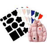 Self-Adhesive-Down-Jacket-Patch-Stickers-Nylon-Fabric-Stickers-Seamless-Clothes-Repair-Hole-Decals,-Style:-Whole-Sheet-Glossy