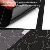 Self-Adhesive-Down-Jacket-Patch-Stickers-Nylon-Fabric-Stickers-Seamless-Clothes-Repair-Hole-Decals,-Style:-Whole-Sheet-Glossy