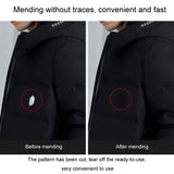 Self-Adhesive-Down-Jacket-Patch-Stickers-Nylon-Fabric-Stickers-Seamless-Clothes-Repair-Hole-Decals,-Style:-D-Model-No.-4