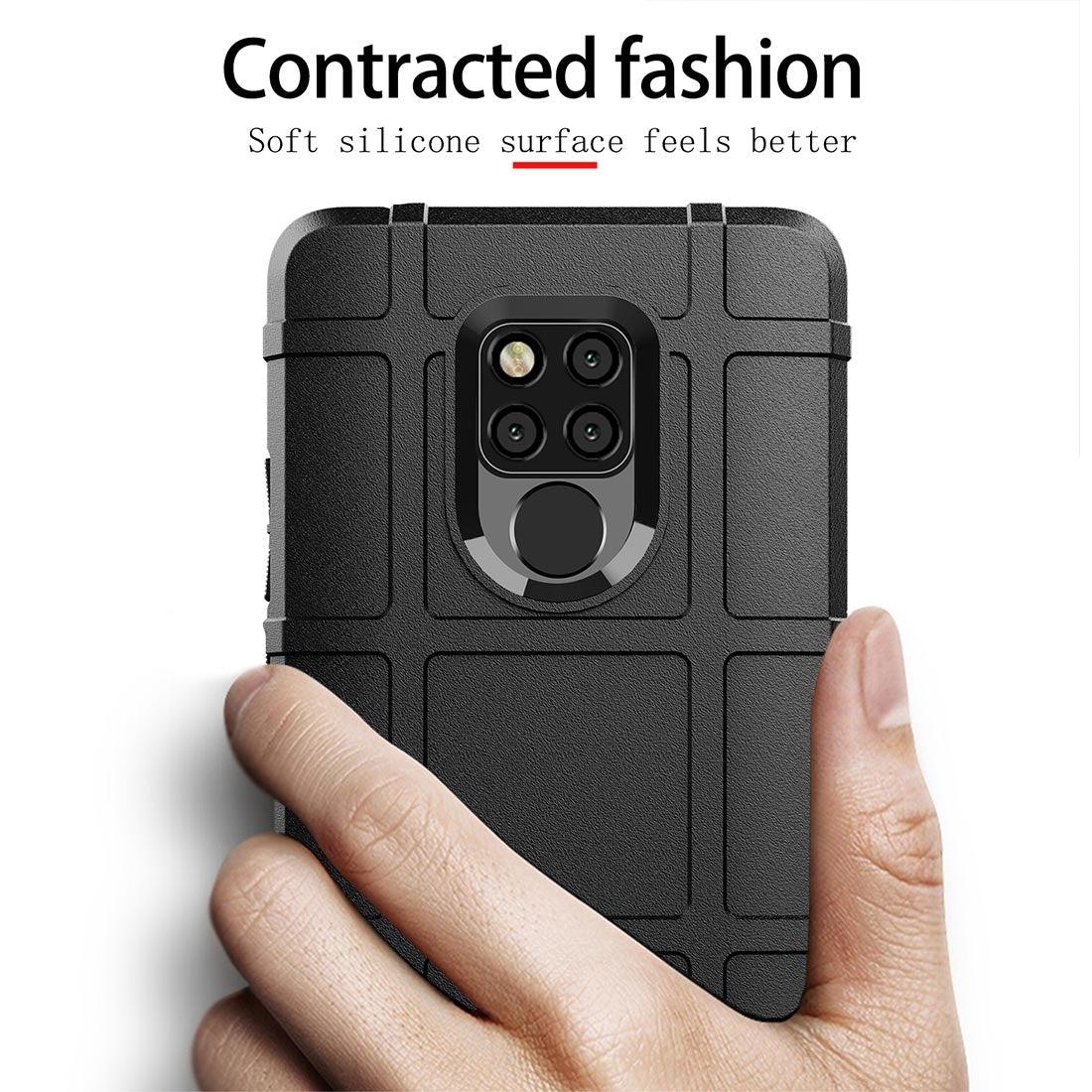 Shockproof-Full-Coverage-Silicone-Case-for-Huawei-Mate-20X-Protector-Cover-(Army-Green)