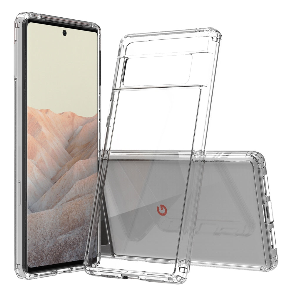 Shockproof-Scratchproof-TPU-+-Acrylic-Protective-Case-For-Google-Pixel-6-Pro(Transparent)