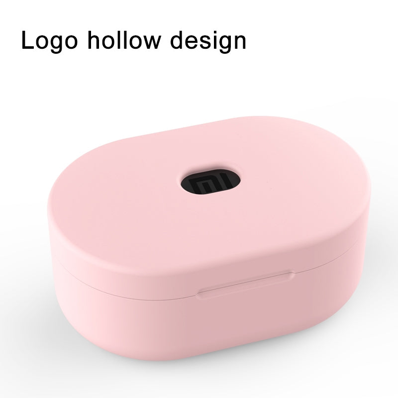 Silicone-Charging-Box-Protective-Case-for-Xiaomi-Redmi-AirDots-/-AirDots-S-/-AirDots-2(Mint-Green)
