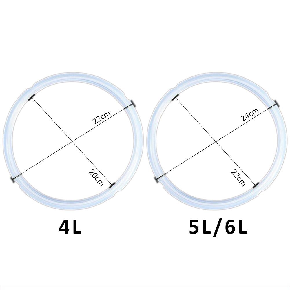 Silicone-Gasket-Pot-Side-Seal-Electric-Pressure-Cooker-Replacement-Parts(Size?22x24cm)