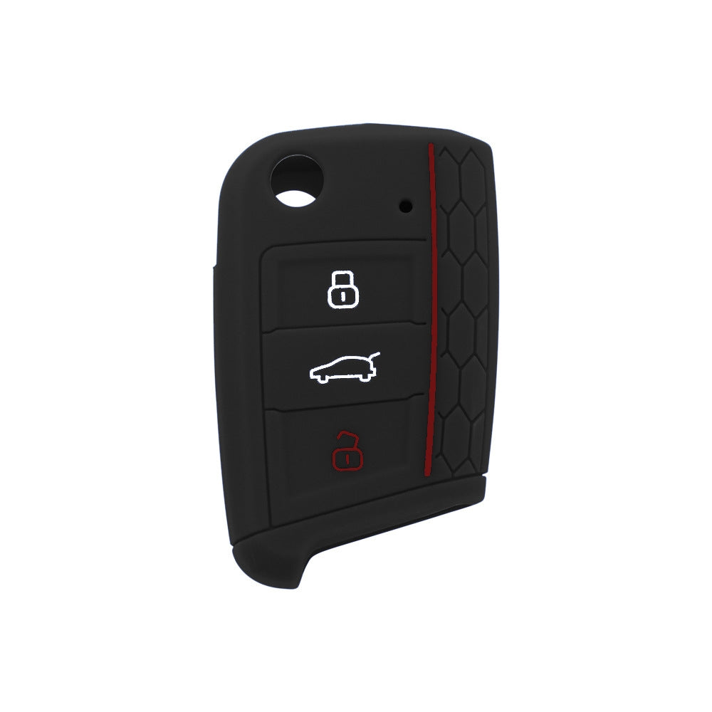 Silicone-Key-Case-Cover-for-Volkswagen-Polo-Golf-7/-Skoda