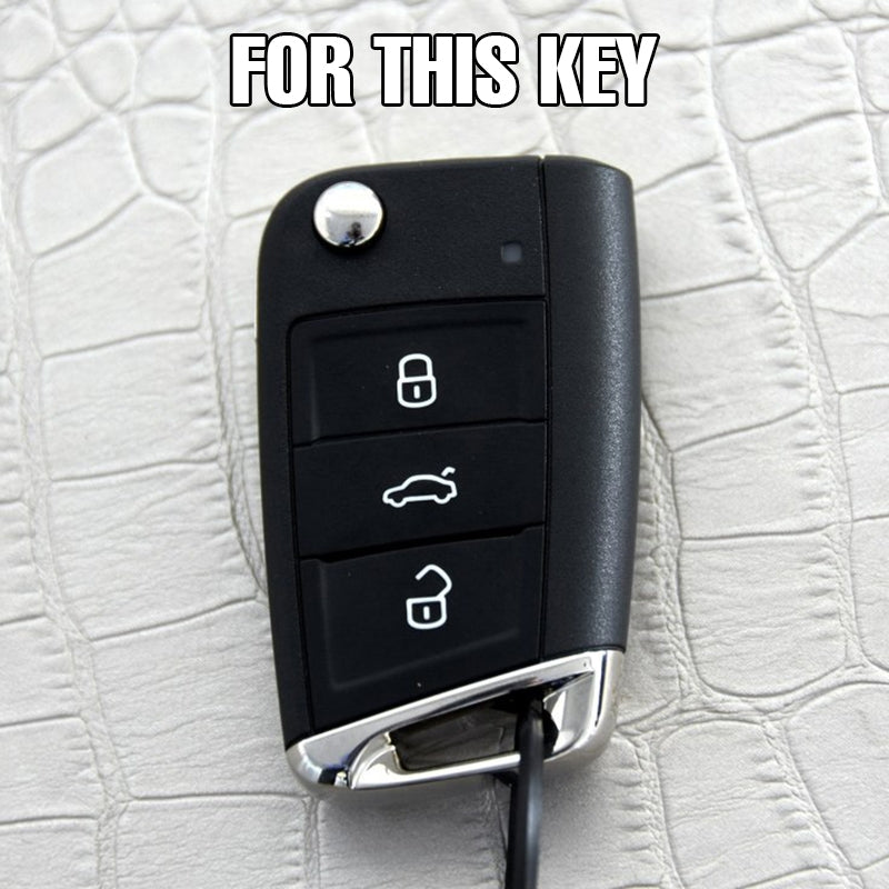 Silicone-Key-Case-Cover-for-Volkswagen-Polo-Golf-7/-Skoda