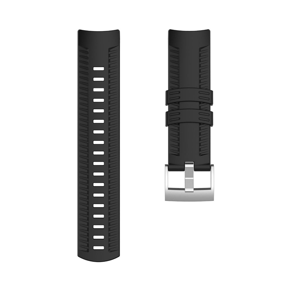 Silicone-Watch-Band-for-SUUNTO-9(Black)