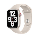 Silicone-Watch-Band-For-Apple-Watch-42mm-/-41mm-/-40mm-/-38mm(Starlight)