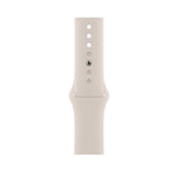 Silicone-Watch-Band-For-Apple-Watch-42mm-/-41mm-/-40mm-/-38mm(Starlight)