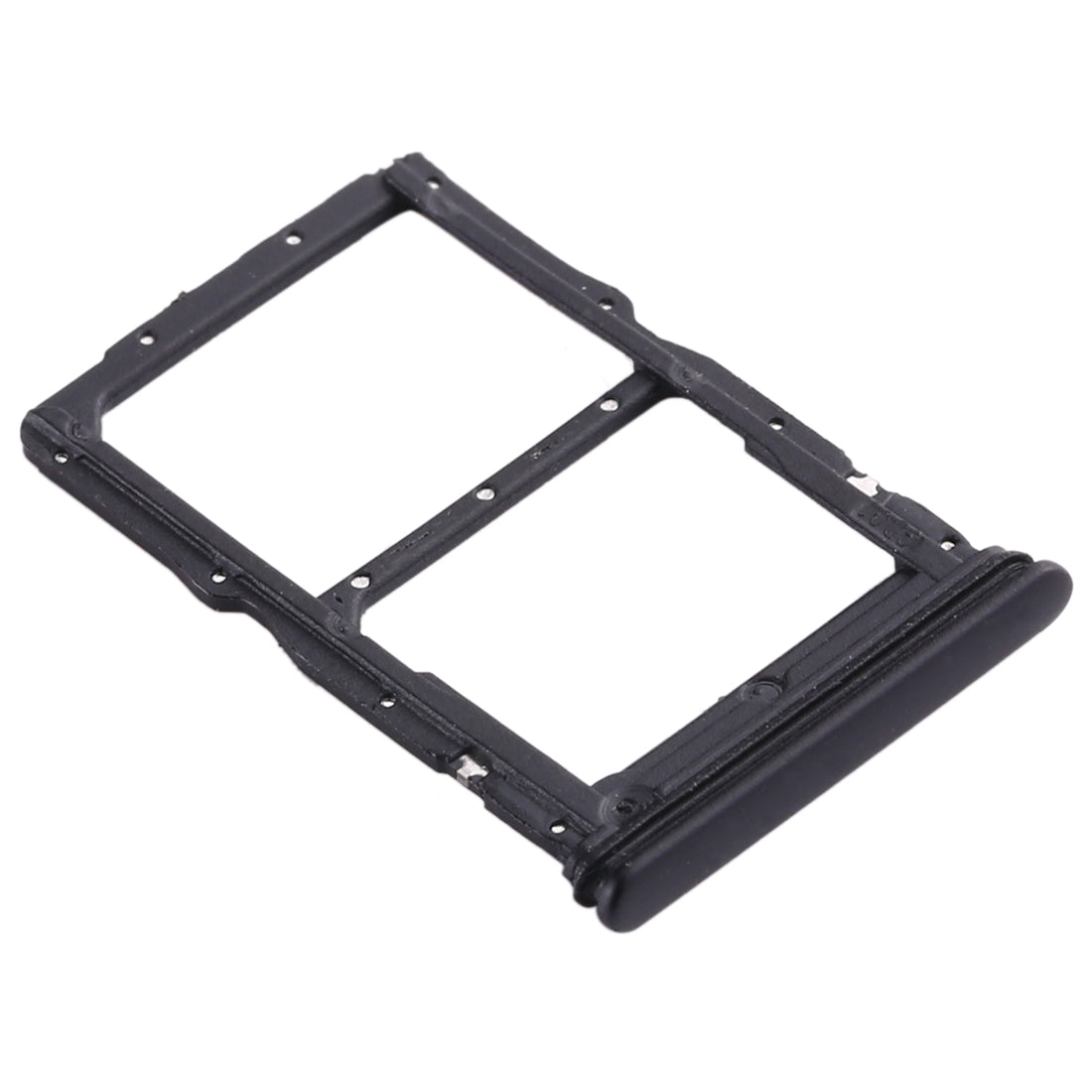 SIM-Card-Tray-+-NM-Card-Tray-for-Huawei-Honor-30S-/-Nova-7-SE-(Black)