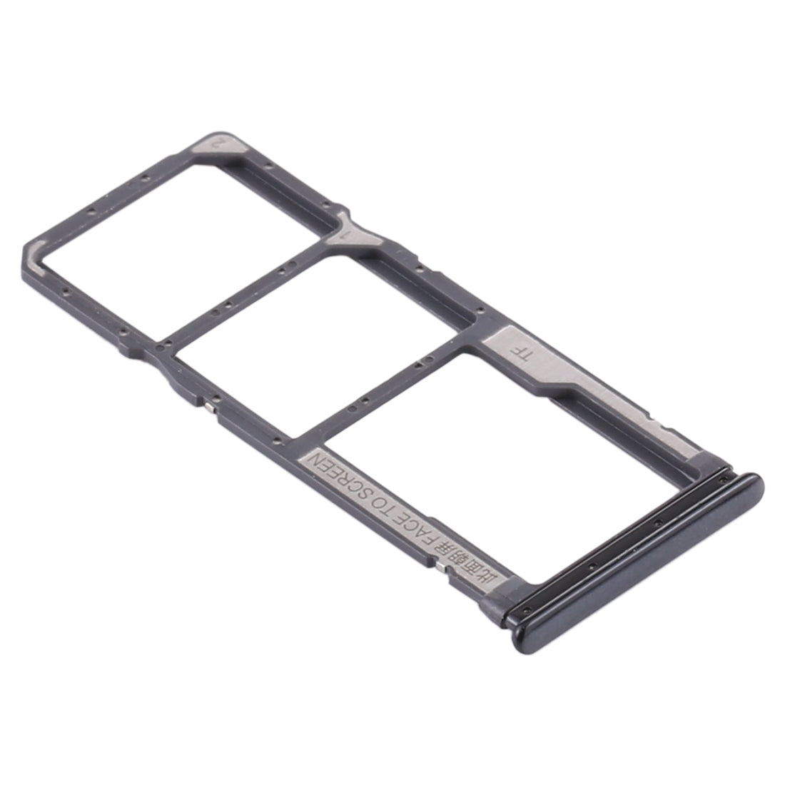 SIM-Card-Tray-+-SIM-Card-Tray-+-Micro-SD-Card-Tray-for-Xiaomi-Redmi-Note-8T-/-Redmi-Note-8-(Black)