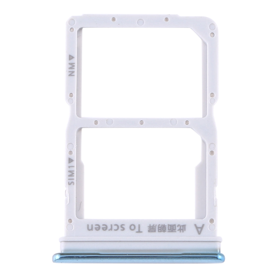 SIM-Card-Tray-+-NM-Card-Tray-for-Huawei-Y8p-(Twilight)
