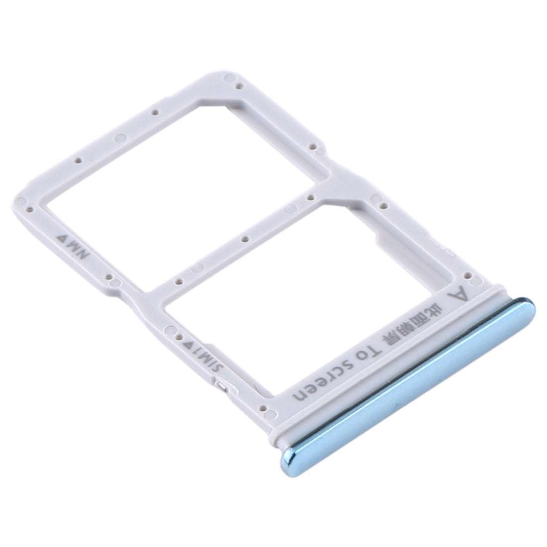 SIM-Card-Tray-+-NM-Card-Tray-for-Huawei-Y8p-(Twilight)