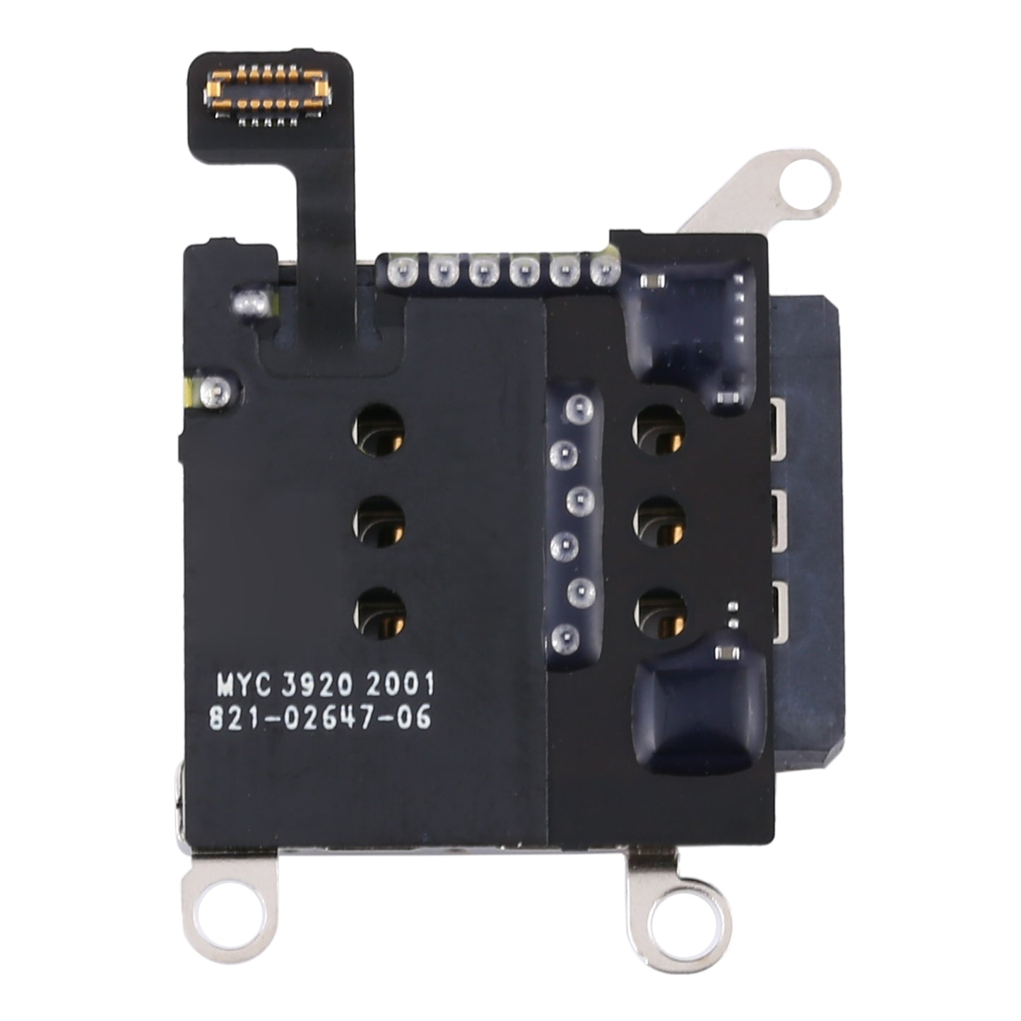 Single-SIM-Card-Holder-Socket-with-Flex-Cable-for-iPhone-12-/-12-Pro