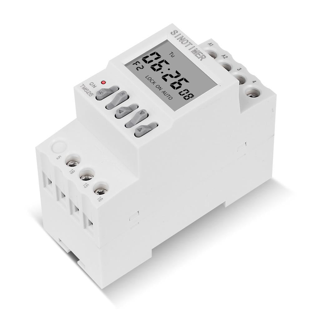 SINOTIMER-TM626-2-Channel-Timer-Switch-220V-7-Days-Weekly-Programmable-Timer