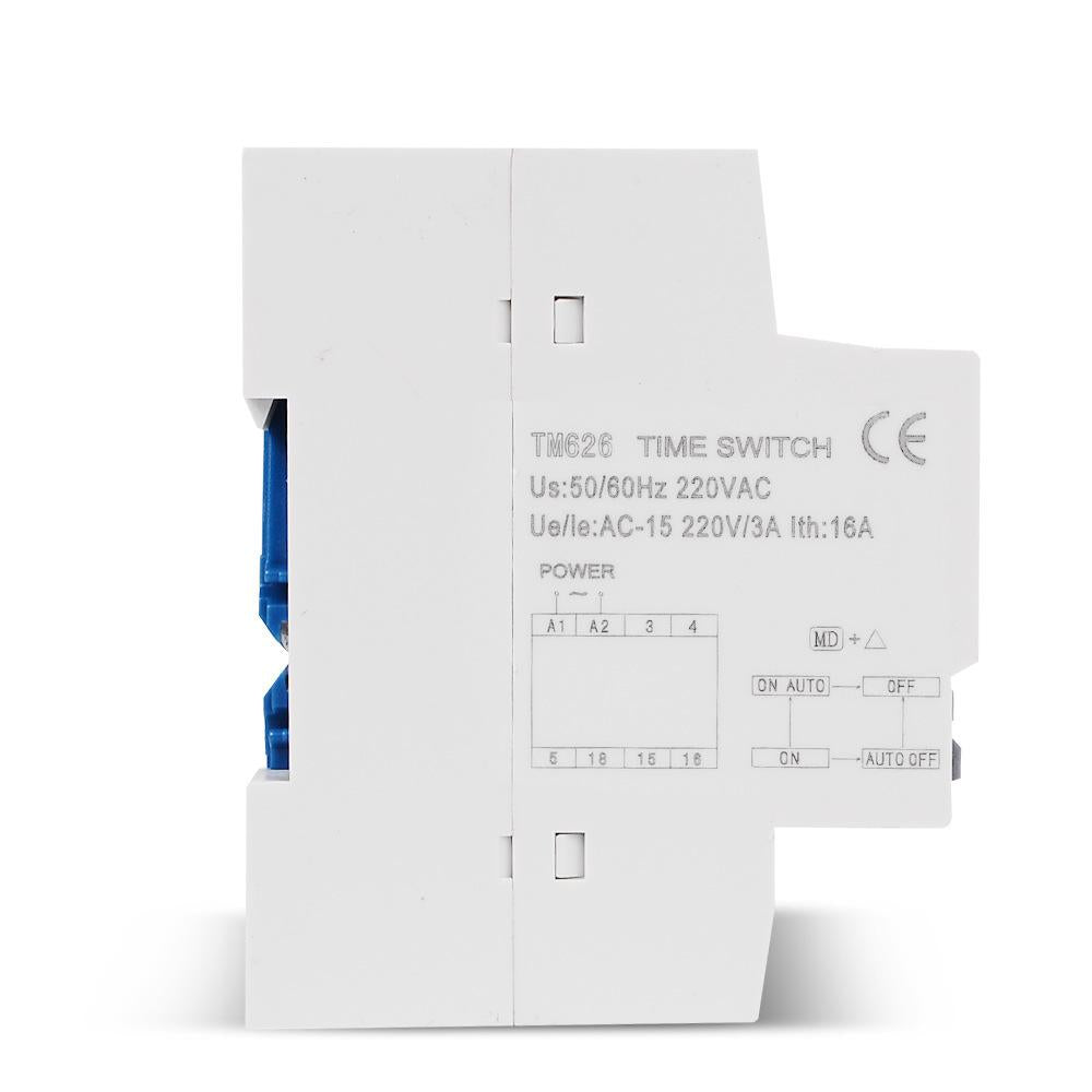 SINOTIMER-TM626-2-Channel-Timer-Switch-220V-7-Days-Weekly-Programmable-Timer