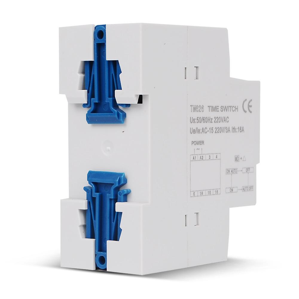 SINOTIMER-TM626-2-Channel-Timer-Switch-220V-7-Days-Weekly-Programmable-Timer