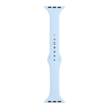 Slimming-Silicone-Watch-Band-For-Apple-Watch-Series-9&8&7-41mm-/-SE-3&SE-2&6&SE&5&4-40mm-/-3&2&1-38mm(Starlight)
