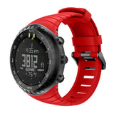 Smart-Watch-Silicone-Watch-Band-for-Suunto-Core(Red)