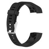 Smart-Watch-Silicone-Watch-Band-for-Garmin-Vivosmart-HR+(Black)