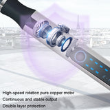 SNJ-3681-Mini-Engraving-Pen-Wireless-Polishing-Electric-Grinder,-Style:-Rose-Gold+Grinding-Head+Cutting-Blade+Carving-Stencil