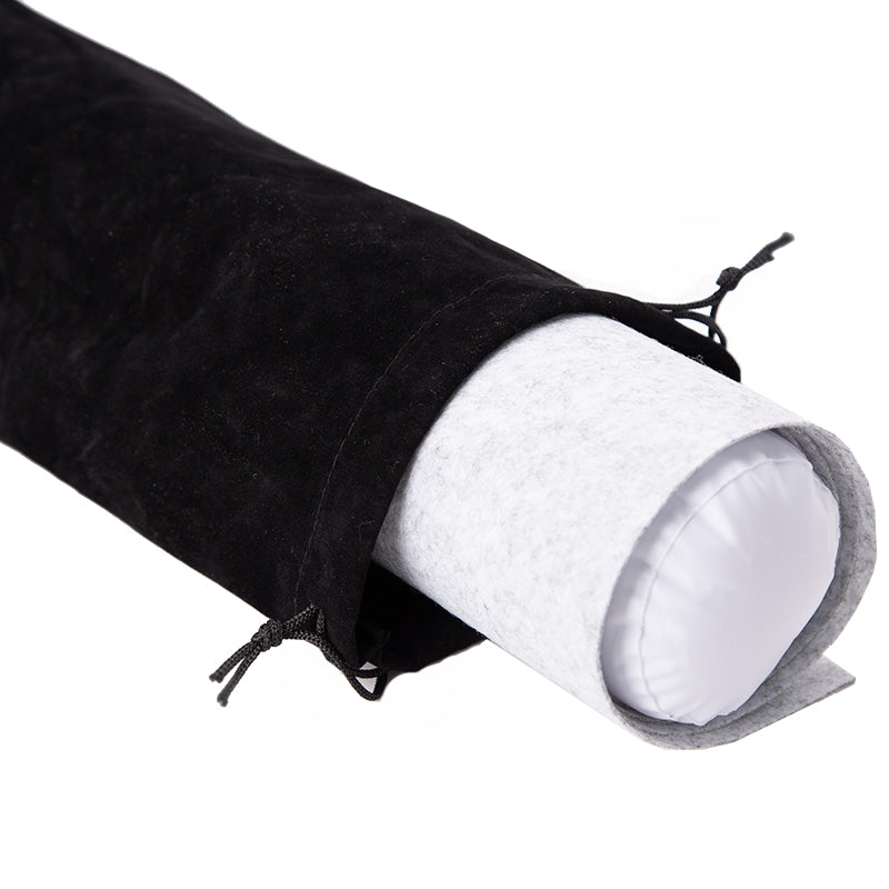 Solid-Felt-Jigsaw-Puzzle-Organizer-Mat,-Specification:-26-x-46-inch(Black-Printed-Single)