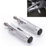 Speedpark-1-Pair-Universal-Folding-Footrests-Footpegs-Foot-Rests-Pegs-Rear-Pedals-Set-8mm-Install-Bolts-(Silver)